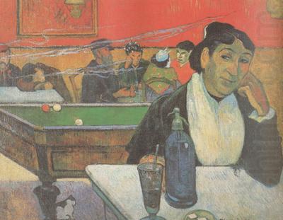 Night Cafe in Arles (Madame Ginoux) (nn04), Vincent Van Gogh